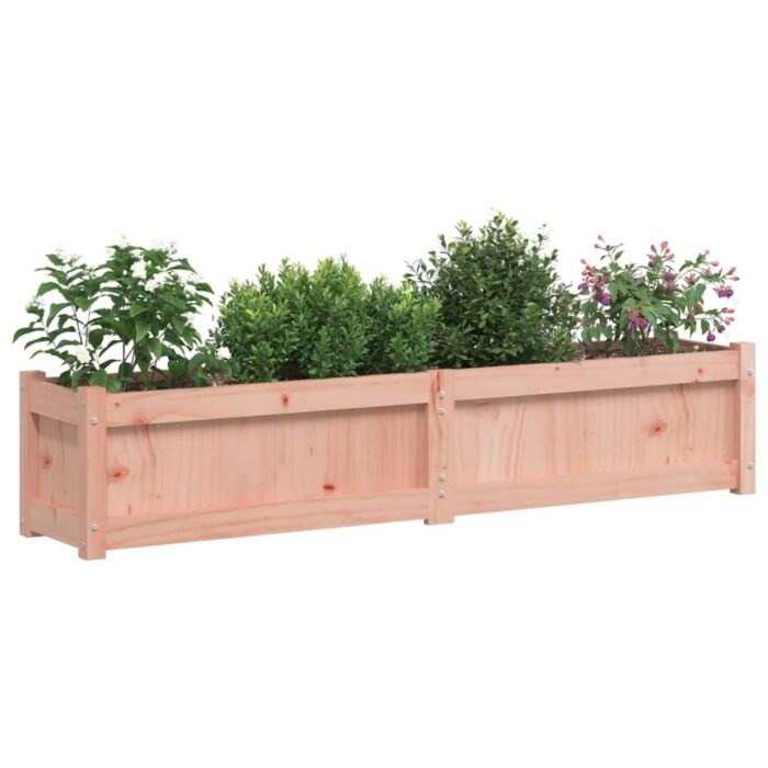 Jardinière 150x31x31 cm bois massif douglas – Image 2