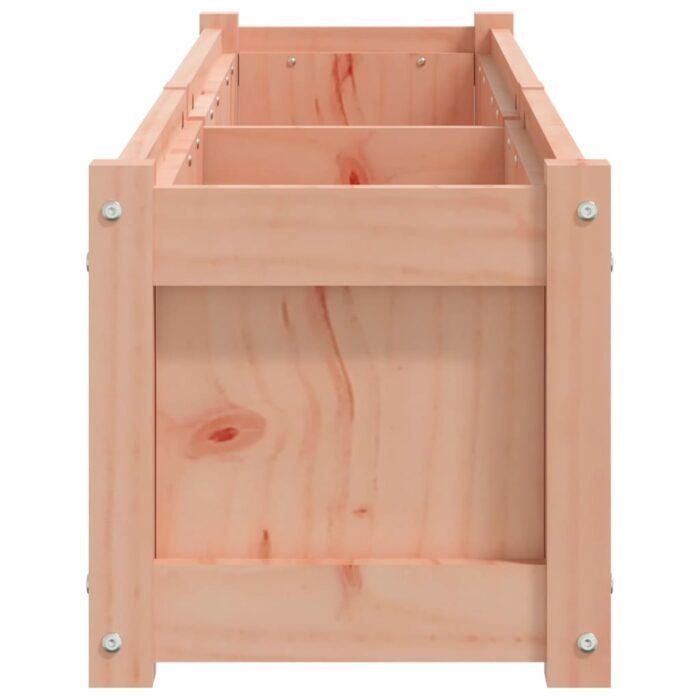 Jardinière 150x31x31 cm bois massif douglas – Image 4