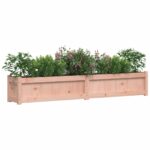 Jardinière 180x31x31 cm bois massif de douglas – Image 2