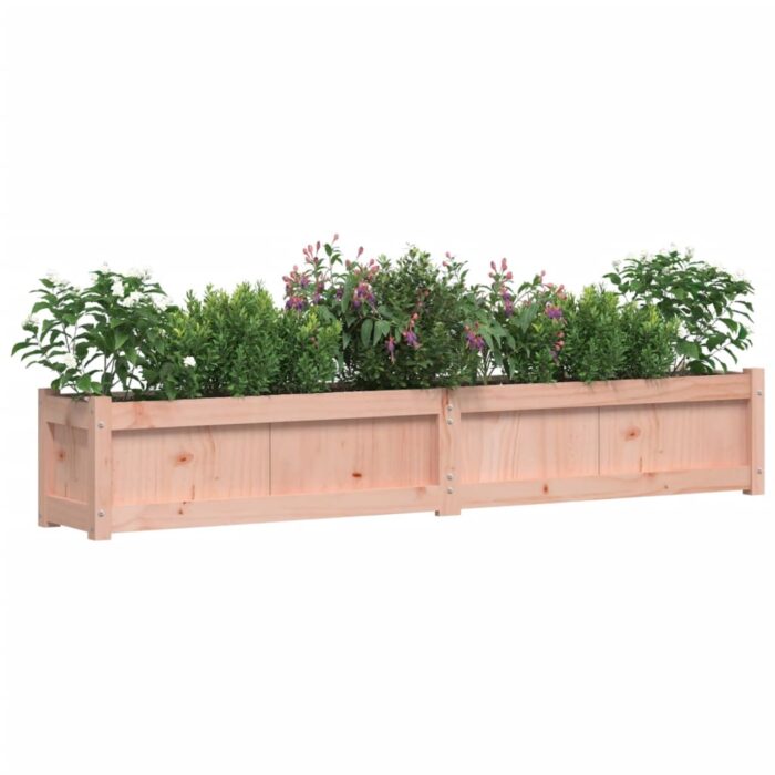 Jardinière 180x31x31 cm bois massif de douglas – Image 2
