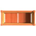 Jardinières et pieds cire marron 70x31x70 cm bois de pin massif – Image 6