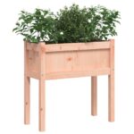 Jardinières avec pieds 70x31x70 cm bois massif douglas – Image 2