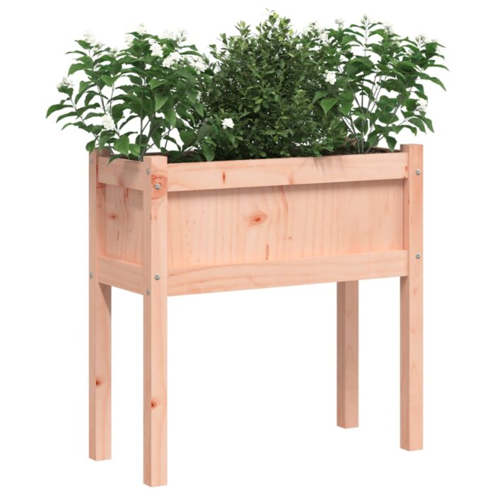 Jardinières avec pieds 70x31x70 cm bois massif douglas – Image 2
