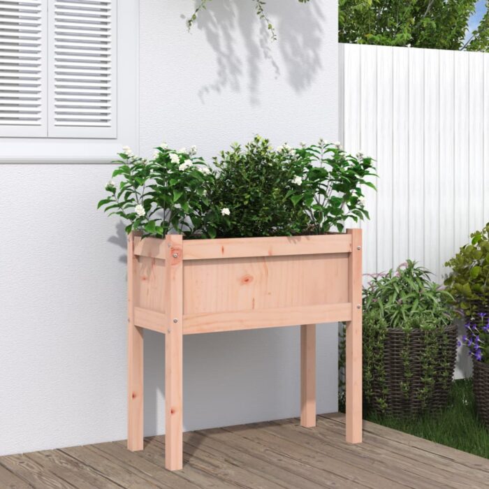 Jardinières avec pieds 70x31x70 cm bois massif douglas – Image 1