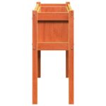 Jardinières avec pieds et pieds 110x31x70 cm bois de pin massif – Image 4