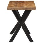 Table à manger 110x55x75 cm bois de manguier massif – Image 2