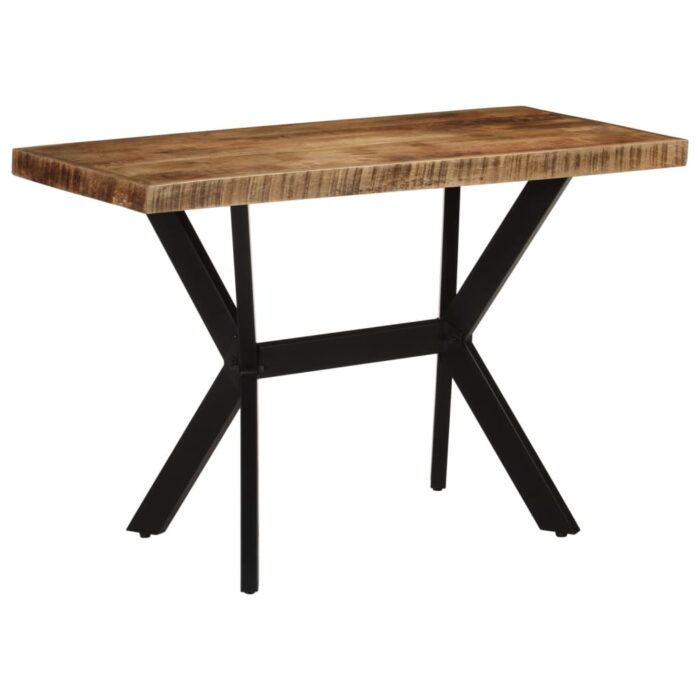 Table à manger 110x55x75 cm bois de manguier massif – Image 9
