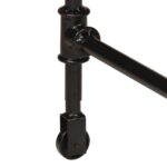 Table à manger 220x90x77 cm bois massif de récupération – Image 5