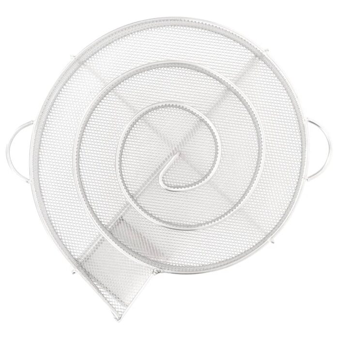 Générateur de fumée froide rond 19,5 cm acier inoxydable – Image 3