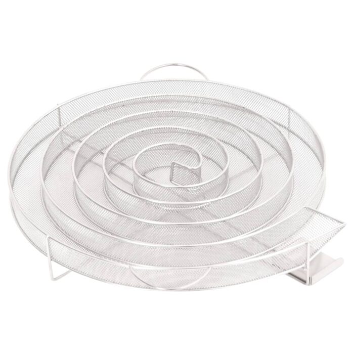 Générateur de fumée froide rond 33,5 cm acier inoxydable – Image 2