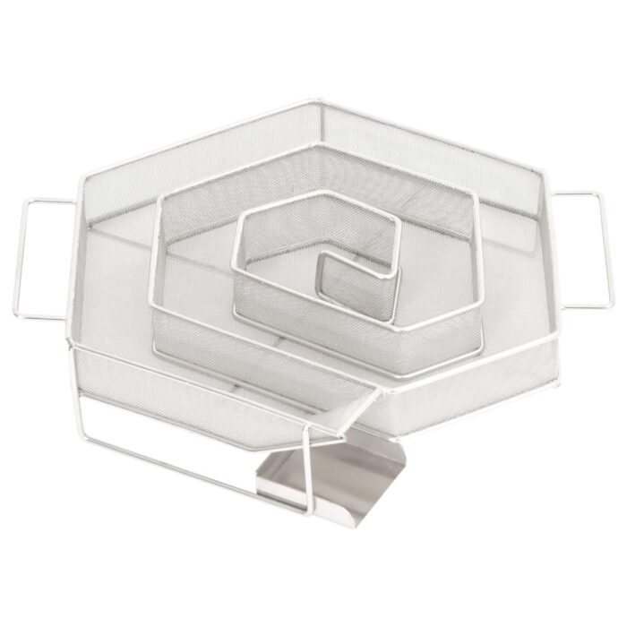 Générateur de fumée froide 6 côtés 22,5 cm acier inoxydable – Image 1