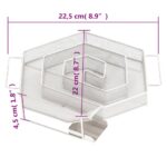 Générateur de fumée froide 6 côtés 22,5 cm acier inoxydable – Image 6