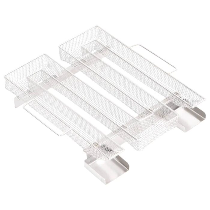 Générateur de fumée froide 4 côtés 22,5 cm acier inoxydable – Image 1