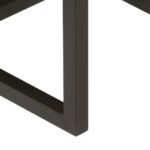 Tables basses gigognes 3 pcs bois massif de manguier et fer – Image 6