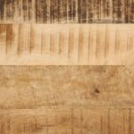 Tables basses gigognes 3 pcs bois massif de manguier et fer – Image 7