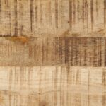 Armoire de salle de bain 40x27x90 cm fer et bois de manguier – Image 8