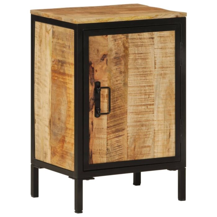 VXL8721012085664_a_en_hd_1.jpg Armoire de salle de bain 40x30x60cm bois massif manguier et fer – Image 1