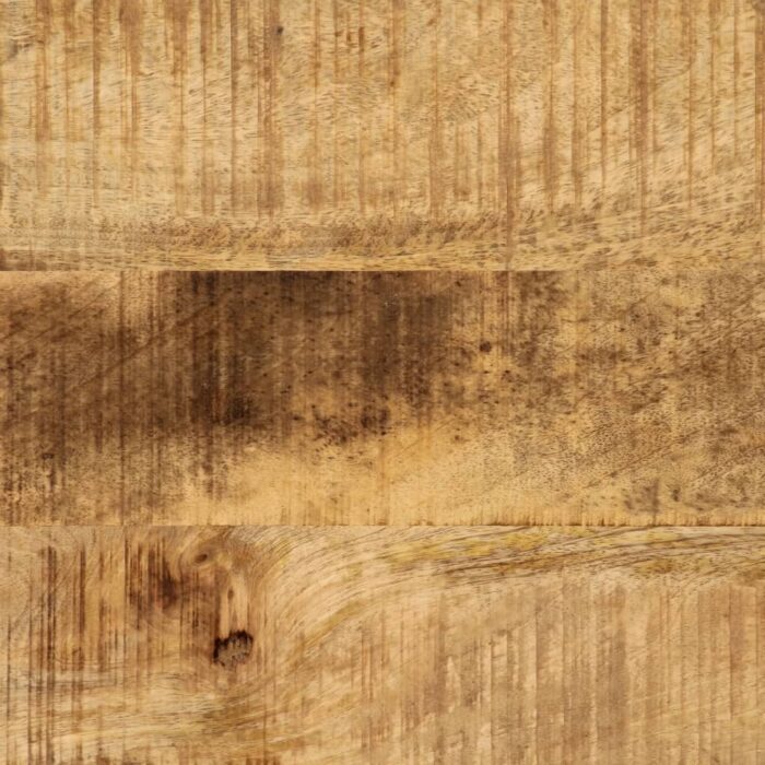 Table console 100x35x76 cm bois massif de manguier et fer – Image 7