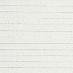 Panier de rangement gris et blanc Ø51x33 cm coton – Image 6
