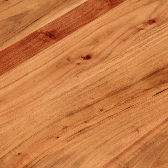 Dessus de table Ø90x2,5 cm rond bois massif d'acacia – Image 6