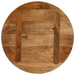 Dessus de table Ø 50x3,8 cm rond bois de manguier massif – Image 4