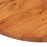 Dessus de table 90x40x3,8 cm ovale bois massif d'acacia – Image 4