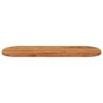 Dessus de table 110x40x3,8 cm ovale bois massif d'acacia – Image 3