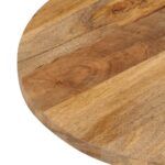 Dessus de table 140x50x2,5 cm ovale bois massif de manguier – Image 5