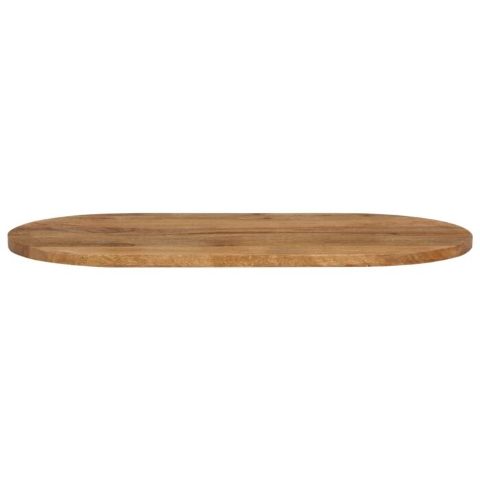 Dessus de table 110x40x3,8 cm ovale bois massif de manguier – Image 2