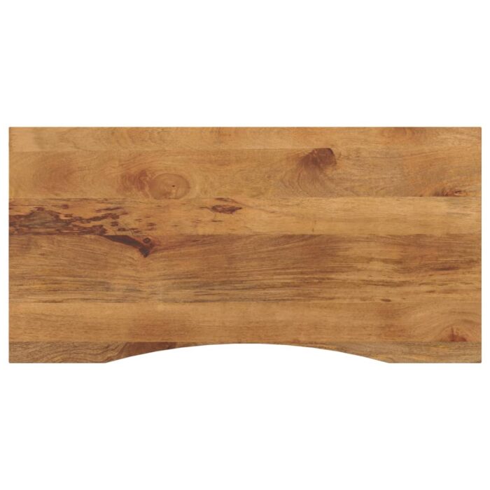 VXL8721012089389_a_en_hd_1.jpg Dessus de bureau avec courbe 120x50x2,5 cm manguier massif brut – Image 1
