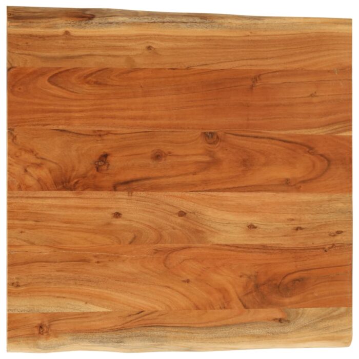 Dessus de table 60x60x3,8 cm carré bois massif d'acacia – Image 1