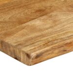 Dessus de table 50x40x2,5 cm bord vivant bois massif manguier – Image 5