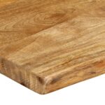 Dessus de table 90x40x2,5 cm bord vivant bois massif manguier – Image 5
