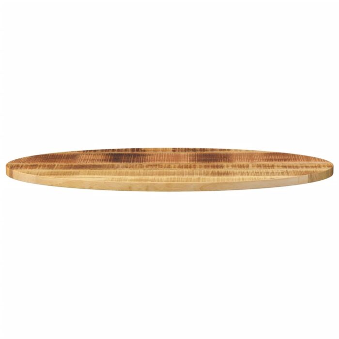 Dessus de table 100x40x2,5 cm ovale bois massif de manguier – Image 2