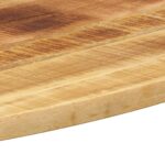 Dessus de table 120x50x2,5 cm ovale bois massif de manguier – Image 6
