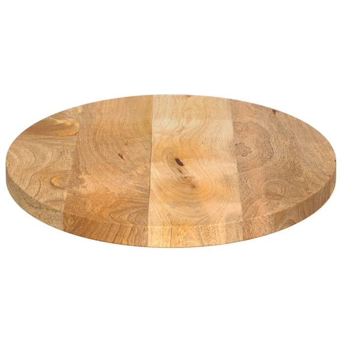 Dessus de table 140x50x3,8 cm ovale bois massif de manguier – Image 3