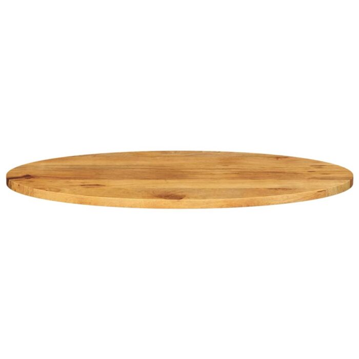 Dessus de table 140x50x2,5 cm ovale bois massif de manguier – Image 2