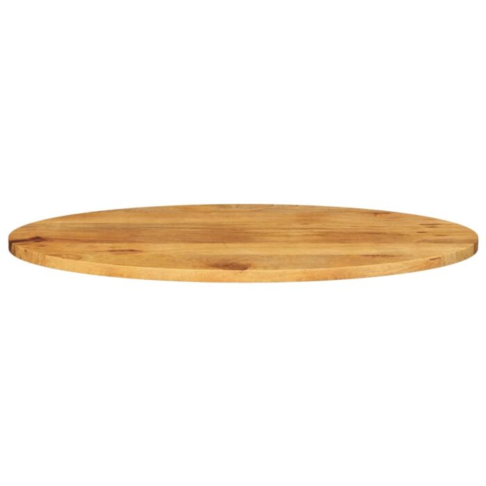 Dessus de table 140x50x3,8 cm ovale bois massif de manguier – Image 2