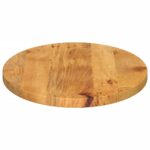 Dessus de table 140x50x3,8 cm ovale bois massif de manguier – Image 3
