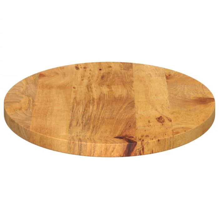 Dessus de table 140x50x3,8 cm ovale bois massif de manguier – Image 3