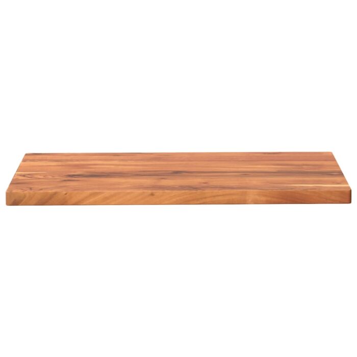 Dessus de table 60x50x3,8 cm rectangulaire bois massif d'acacia – Image 2