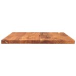 Dessus de table 60x50x3,8 cm rectangulaire bois massif d'acacia – Image 3