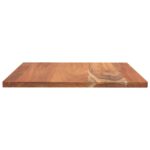Dessus de table 60x60x3,8 cm carré bois massif d'acacia – Image 3