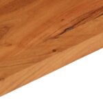 Dessus de table 60x60x3,8 cm carré bois massif d'acacia – Image 6