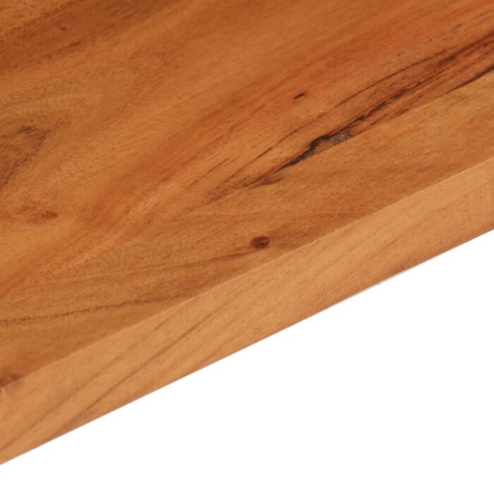 Dessus de table 60x60x3,8 cm carré bois massif d'acacia – Image 6