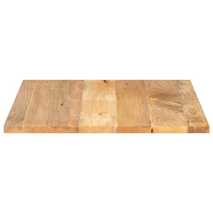Dessus de table 70x70x2,5 cm carré bois massif manguier – Image 3