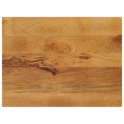Dessus de table 70x50x2,5 cm rectangulaire bois massif manguier