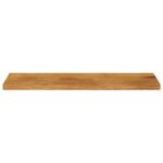 Dessus de table 80x20x3,8 cm rectangulaire bois massif manguier – Image 2