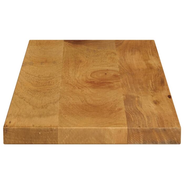 Dessus de table 80x20x3,8 cm rectangulaire bois massif manguier – Image 3