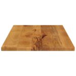 Dessus de table 90x70x3,8 cm rectangulaire bois massif manguier – Image 3
